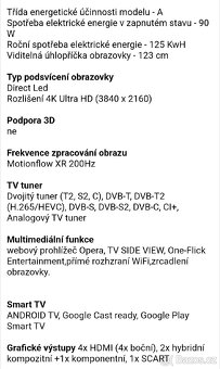 TV Sony Bravia 49'' 4K Android OS - 7