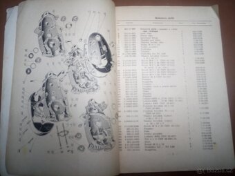 Jawa 50 typ 551 Jawetta-seznam náhradních součástí 1959 - 7