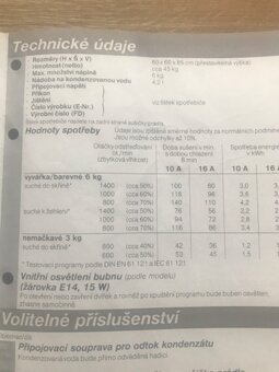 Sušička Bosch Maxx6 Sensitive - 7