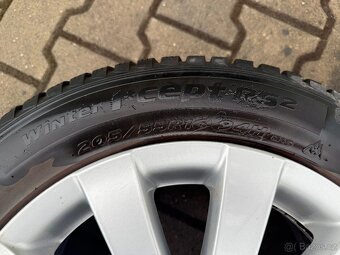 VW - originál alu kola 16" - zimní pneu 6mm - 7