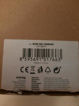 Siguro SK-U690W Pure Beauty-Ultrazvuková špachtle pro čistěn - 7