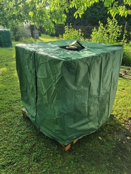 Super IBC jednou použitý, vypláchnutý, čistý s obalem a filt - 7