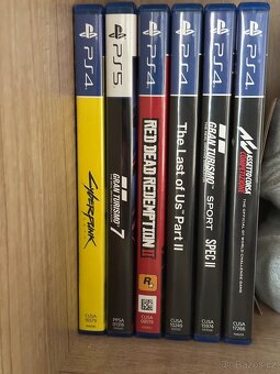 PS 5 s mechanikou + 6 her - 7