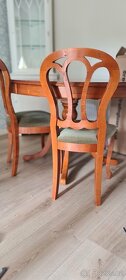 Jidelní stůl se šesti židlemi vintage 1988 - 7