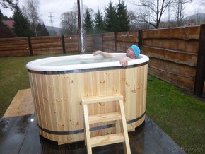 Koupací sud, koupací káď, HOT TUB, - 7