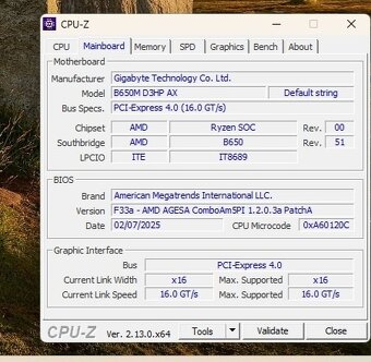 GIGABYTE B650M D3HP AX Socket AM5 Funkční,Záruka - 7