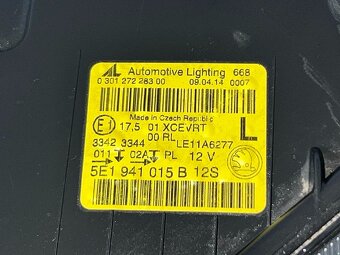 Levý bi-Xenon AFS s LED 5E1941015B Škoda Octavia 3 r.v. 2014 - 7