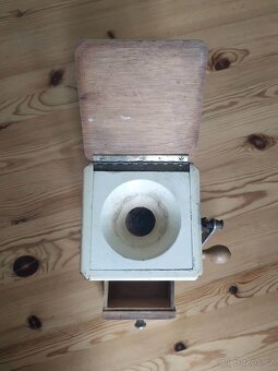 Starožitný mlýnek na kávu OPTIMA - 7