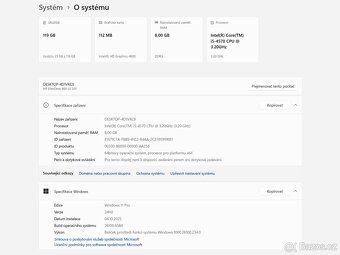 Počítač HP EliteDesk 800 G1 SFF, i5, 120GB, 8GB - 7