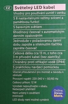 Světelný LED kabel LIVARNO home - 7