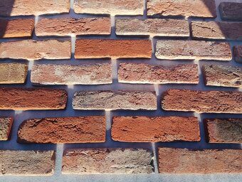 Cihlový obklad pásky z pálené cihly - 7