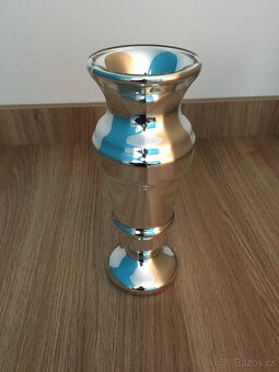 Stříbřené sklo - tzv. selské stříbro - 7