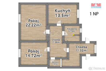 Prodej dvougeneračního rodinného domu, 630 m², obec Lovčice - 7