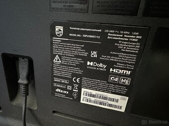 4K smart Televize Philips - 126cm - wifi - Ambilight - 7