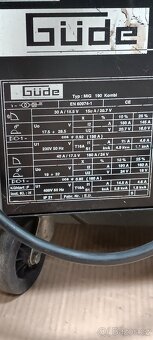 CO2 svářečka MIG 190 A Gude kombi 220/400V - 7