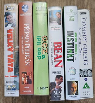 PRODÁM SADU 24KS FILMŮ NA ORIGINÁLNÍCH VHS - SUPER STAV - 7