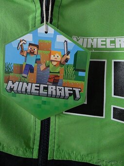 Bunda jaro/podzim 110/116 nová Minecraft - 7