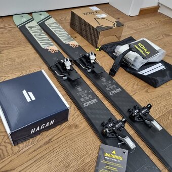 Nový skialp set K2 Wayback 88 W + viazko + pasy Kohla - 7