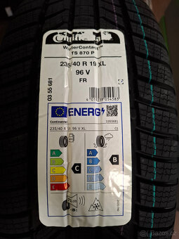 Nová zimní orig. sada Škoda Superb III 235/40 R19 Continenta - 7