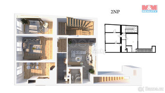 Prodej rodinného domu, 290 m², Nové Strašecí, ul. Čsl. armád - 7