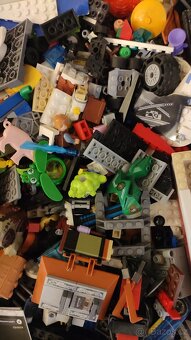 Lego volné, směs kostek a figurek - 7