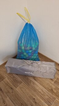 Detská ohrádka Asalvo Baby + pytel míčků - 7
