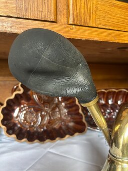 starý mosazný klakson – 1910-1940 - 7