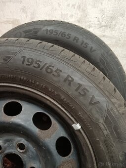 Letní sada 195/65r15 seat vw - 7