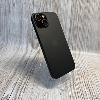 iPhone 15 128GB, černý, 100% baterie (rok záruka) - 7