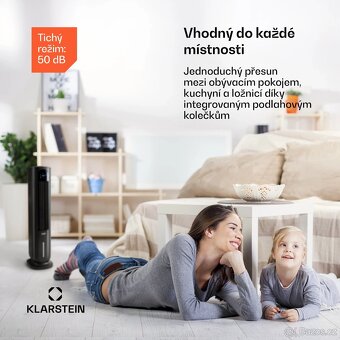 Klarstein Polar Tower Smart ochlazovač vzduchu 4v1 (použitý) - 7