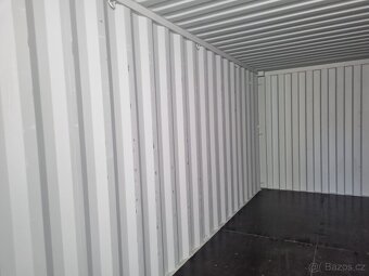 Lodní kontejner 6m – námořní modrá barva - 7