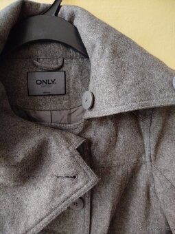 Dámský vlněný kabát/ bunda, velikost M - 7