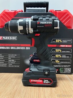 Aku vrtací šroubovák Parkside Performance - 7