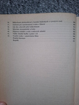 Televizní technika, Příručka zvukaře a fonoamatéra - 7