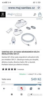 Elektrický inhalátor sanitas SIH21 - 7
