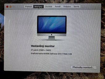 iMac (27-inch late 2013), Intel Core i5 3,4GHz, 16GB, 3TB - 7