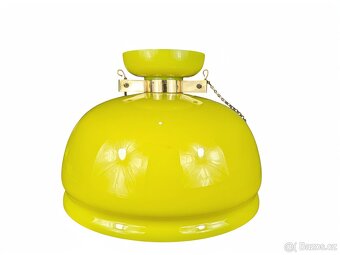 Retro skleněný lustr - 7