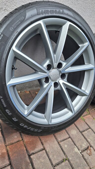 Audi originál R19 RS 9.0JX19H2 ET32 + Pirelli P-Zero 255/40 - 7