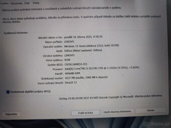 Business notebook Lenovo IdeaPad S540 celokovový - 7