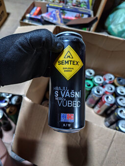 Plechovky od Energy Drinků Semtex - 1 - 7