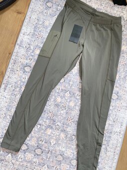 Arcteryx outdoor nové termo legíny base vel L khaki - 7