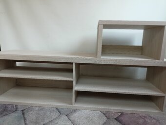 Bílý set TV skříň a stolek - 7