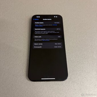 iPhone 15 Pro Max 256GB modrý titan, 12 měsíců záruka - 7