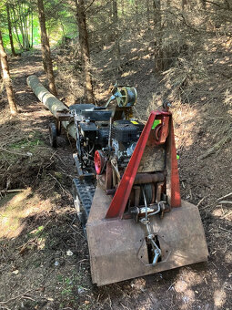 Rezervace do 3.8.Naviják na malotraktor, dumper, železný kůň - 7