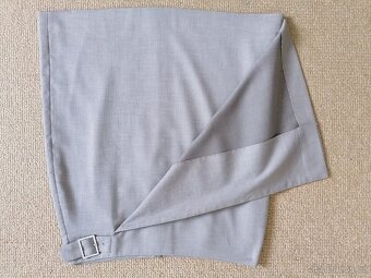 Světle šedá pouzdrová sukně Esprit, v. 38 - 7