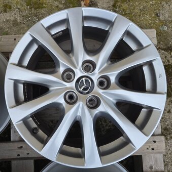 ORIGINÁL MAZDA HLINÍKOVÉ DISKY 5x114,3 R17 - 7