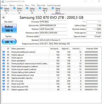 SSD Samsung 870 evo 2TB - 7