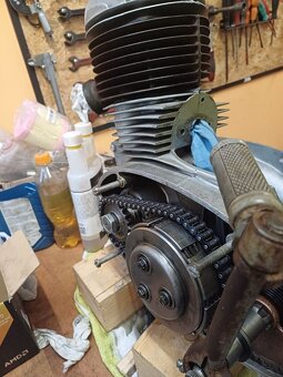 Jawa 250 pérák zbrojovka bez TP pojízdná - 7