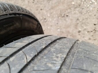 sada R16" plechové disky 5x120 7jx16 et31 pneu - 7