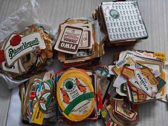 Pivní etikety sbírka stovek kousků - 7